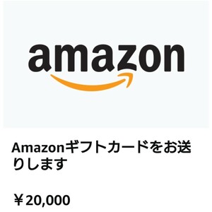 2万円分 Amazon ギフト Eメールタイプ コード 通知