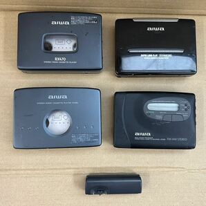 AIWA/アイワ カセットプレーヤー HS-PX730 JX828 RX470 RX480 【4点まとめ】の画像1