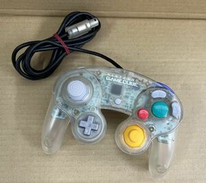 任天堂 Nintendo GC ゲームキューブ　コントローラー DOL-003　クリア スケルトン