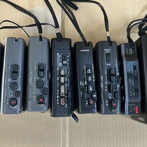 SONY TCM-25 TCM-39 TCM-40 TCM-47 TCM-55 TCM-77 TCM-400 WA-2001 ソニー カセットコーダー ポータブルカセットプレーヤー 8点セットの画像4