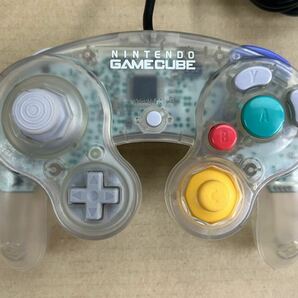  任天堂 Nintendo GC ゲームキューブ コントローラー DOL-003 クリア スケルトンの画像2