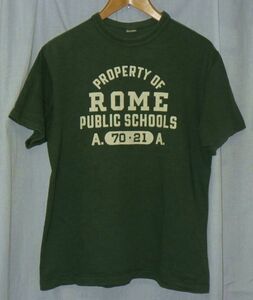 ウエアハウス Tシャツ 2015年モデル Lot.4061 『ROME』両面プリント WAREHOUSE フリーホイーラーズ リアルマッコイズ コリンボ COLIMBO