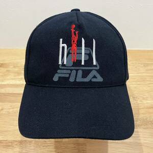  ultra rare unused 90s FILA GRANT HILL 33 embroidery snap back cap 