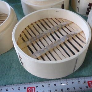 【新品未使用品】 本竹製 中華セイロ １３ｃｍ （身）のみ １０個セット一括販売の画像3