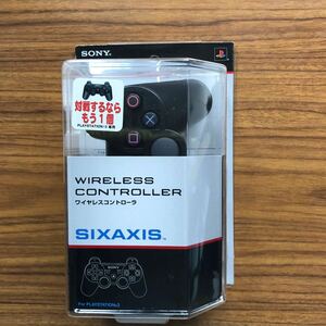未使用品 プレイステーション3用ワイヤレスコントローラ （SIXAXIS） ブラック CECHZC1Jソニー SONY PlayStation3 WIRELESS CONTROLLER