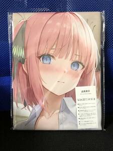 五等分の花嫁　中野二乃　タペストリー（スエード素材＆棒と紐付き）　B2(縦73cm×横52cm)　新品未開封