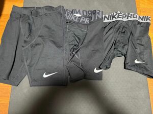 NIKE ハーフタイツ 3点セット