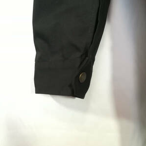 新品 Goodwear カバーオール 黒 Lサイズ つなぎ メンズ 細め ダブルジップ 6ポケット 作業着の画像3