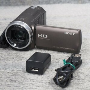 SONY HDR-CX680 デジタルビデオカメラ 通電確認済 中古 B50535の画像1