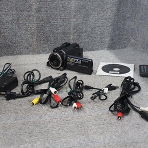 SONY HDR-XR550V デジタルビデオカメラ 充電アダプター付き 通電確認済 中古 B50504の画像1