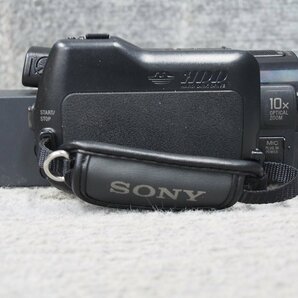 SONY HDR-XR550V デジタルビデオカメラ 充電アダプター付き 通電確認済 中古 B50504の画像3