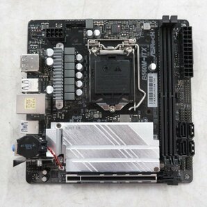 マザーボード ASRock B560M-ITX LGA1200 ジャンク P64827の画像1