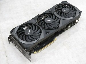 グラフィックボード MSI GeForce RTX3080 VENTUS 3X 10G LHR 中古 P10225