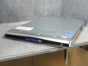 NUTANIX NXS1U1NL04G500 Xeon E5-2620 v4 2.1GHz 64GB サーバー ジャンク K36267