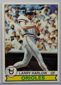 来日外国人 ハーロー Larry Harlow 1979 Topps ヤクルト