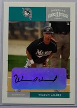 来日外国人 バルデス Wilson Valdez 2004 Donruss Heroes Auto 直筆サインヤクルト_画像1