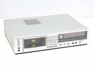 kb37■ジャンク品◆Technics◆ステレオカセットデッキ◆RS-M275XC◆1982年製◆通電確認のみ◆DBX◆シルバー◆テクニクス