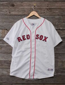 マジェスティック社 RedSOX ベースボールシャツ#34「ORTIZ」モデル 表18/20
