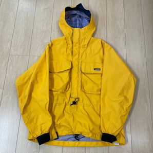 90s Patagonia パタゴニア スカノラックナイロン ジャケット 激レア サイズXL レアカラーの画像1