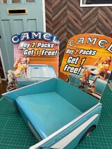 アメリカ CAMEL ビンテージ ストアディスプレイ 看板 サイン 光る　点滅 ネオン たばこ 2pcs 2in1_画像3