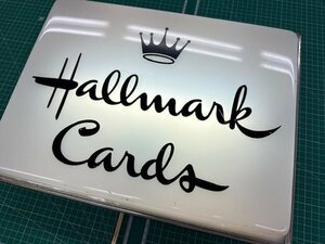 レア！アメリカ Hallmark Cards ホールマーク ギフトハウス ライトサイン 看板 ストアサイン 店舗看板 サイン レトロ