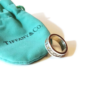 Tiffany& Co. 1995s Narrow Atlas Band Ring ティファニー シルバー アトラス silver 925 指輪 リング ヴィンテージ vintage