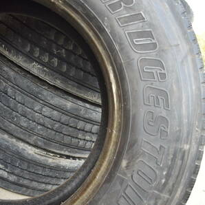 送料無料 295/80R22.5 BRIDGESTONE R225 FOR BUS USE 2019~2022年製 2本 セット の画像7