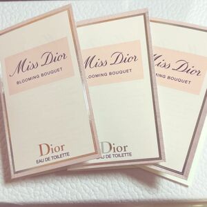 ディオール　 ミスディオール　 ブルーミングブーケ　香水サンプル3セット　Christian Dior 試供品