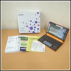 4421T　CASIO カシオ　電子辞書　EX-word DATAPLUS6　XD-D8600　オレンジ　動作確認済み