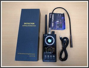 RF DECTECTOR　盗聴器・盗撮カメラ・GPS発信機・磁石発見器・光学式レンズ発見器　K-68　ジャンク品