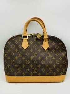 LOUIS VUITTON ルイヴィトン アルマPM ハンドバッグ トートバッグ 30 モノグラム レザー ブラウン M51130 