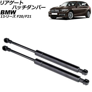 リアゲートハッチダンパー BMW 1シリーズ F20/F21 前期 2011年～2016年 ブラック ステンレス製 入数：1セット(2個) AP-4T2016