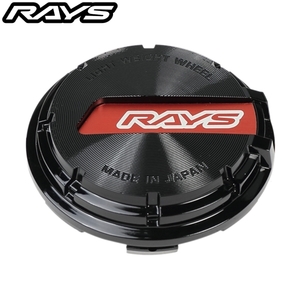 在庫有 RAYS レイズ A-LAPオプション設定センターキャップ No.15 GL CAP BK/RD 4個 61025000008BK