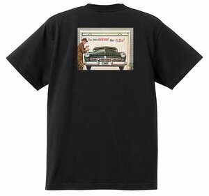 アドバタイジング マーキュリー 1276 黒 Ｔシャツ 1949 レッドスレッド ホットロッドローライダー ロカビリー ボム アドバタイズメント