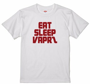 VAPRZ Tシャツ 電子タバコ VAPE cig アメリカ ネイビー 赤 ベイプ ヴェイプ モッド 爆煙 フレーバーチェイサー ビルド リキッド