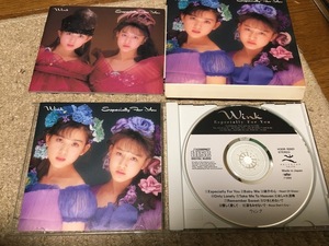 CD ウィンク wink especially for you 優しさにつつまれて 洗浄済み 中古