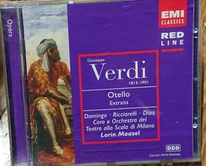 CD ヴェルディ オテロ Verdi: Otello excerpts Maazel EMI CLASSICS 洗浄済