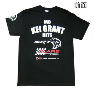 ケイ・グラント ヘルキャット Tシャツ 黒 アメ車 kei grant 低音 チャージャー ジープ ダッジ モパー srt クライスラー チャレンジャー