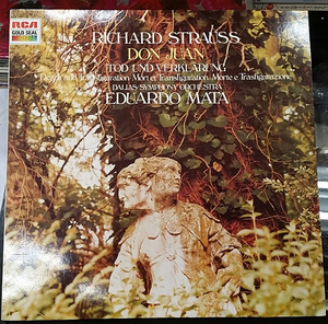 RICHARD STRAUSS Ｒ・シュトラウス リヒャルト・シュトラウス ドンファン EDUARDO MATA LP レコード 洗浄済み