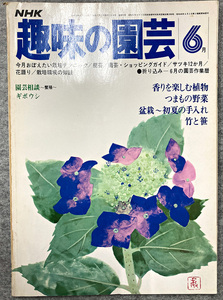 NHK 趣味の園芸 昭和53年 6月 香りを楽しむ植物 ガーデニング 盆栽 花壇 菜園