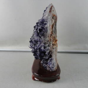 ● BU22 ★ アメジスト 置物 原石 天然石 紫水晶 オブジェ 飾り石 パワーストーン 7.56kg ★の画像3
