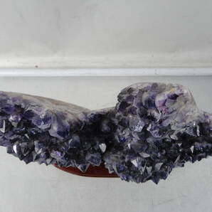 ● BU22 ★ アメジスト 置物 原石 天然石 紫水晶 オブジェ 飾り石 パワーストーン 7.56kg ★の画像8