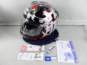 * BU66 * ARAI helmet XD Dragon ( size 57,58.) used *