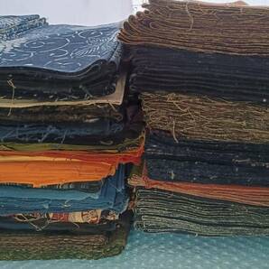 ■布 生地 手芸 ハンドメイド 裁縫 クラフト リメイク 素材 ハギレ 柄・サイズ色々 大量 まとめて■の画像3
