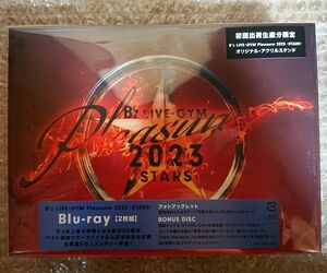 初回生産限定 Blu-ray B’z LIVE-GYM Pleasure 2023 -STARS-』2枚組 アクリルスタンド封入 