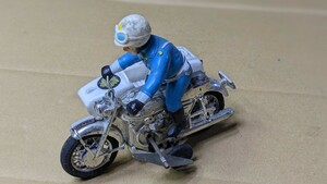 ヴィンテージ 白バイ バイク おもちゃ
