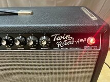 0839　中古品　楽器　ギターアンプ　Fender　65 Twin Reverb　フェンダー　ツインリバーブ_画像4