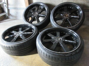 トヨタ 200系 ハイエース レジアスエース 他にも!! LEGANCE BACK GAMMON (20x8,5+24 6H/139,7) (FALKEN FK453/2020) 225/35R20 !! 売切り!!