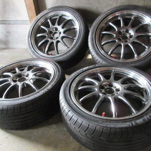 軽量&日本製set!! WORK EMOTION エモーション 11R (GTS/RC) (17x7+47 5H/100) 215/45R17 86 ハチロク プリウス カローラ ツーリング BRZ 他の画像1