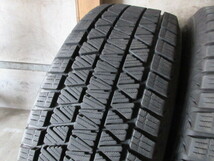 冬用set!! Weds VELVA (GM) (17x7+48 5H/114,3) バリ溝(ブリヂストン DM-V3/2020) 225/65R17 RAV4 エクストレイル X-TRAIL CX-5 CX-7 CR-V _画像9